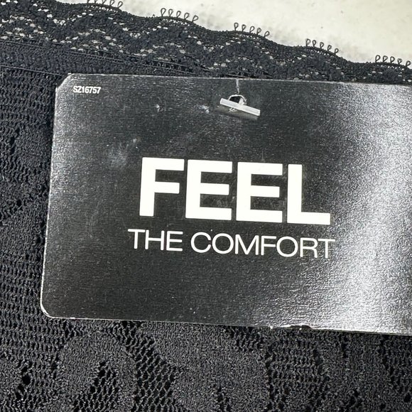 Maidenform Women's Size 7 Large Panty Comfort Devotion Cheeky Hipster Black New - Picture 6 of 9